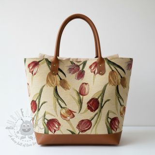 Tkanina dekoracyjna GOBELIN premium Tulip Spring Classic