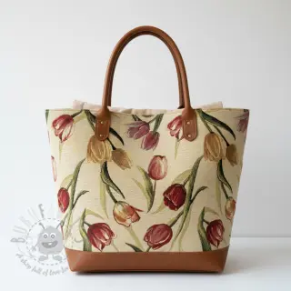 Tkanina dekoracyjna GOBELIN premium Tulip Spring Classic