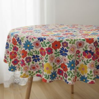 Tkanina dekoracyjna Linenlook Flower Fiesta Field digital print