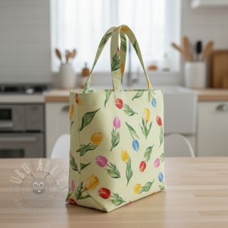 Tkanina dekoracyjna Tulip Flower Field digital print