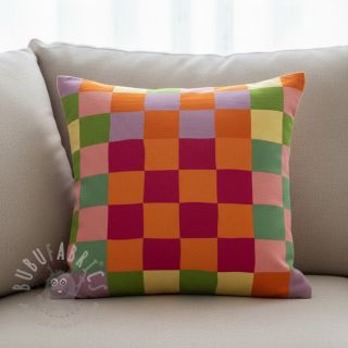 Tkanina dekoracyjna Joyful Block Patch digital print