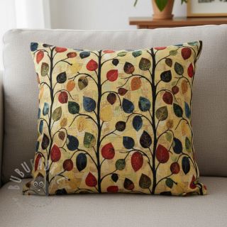 Tkanina dekoracyjna GOBELIN premium Leaves Funky Arty