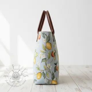Tkanina dekoracyjna GOBELIN premium Citrus Orange Lemon