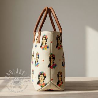 Tkanina dekoracyjna Linenlook premium Viva Flower Girl