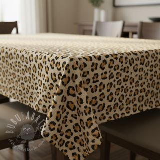 Tkanina dekoracyjna Linenlook premium Leopard Animal Print