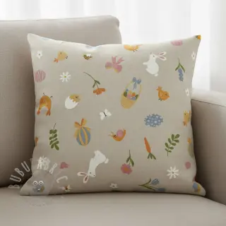 Tkanina dekoracyjna Linenlook premium Easter Doodle Icon