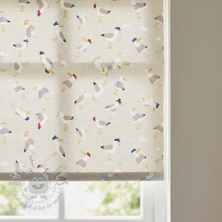 Tkanina dekoracyjna Linenlook premium Seagull dress up