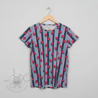 Jersey Fruits Strawberry petrol