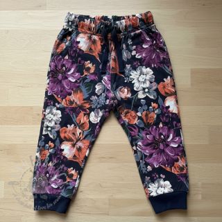 Dresówka Flower Luna navy digital print