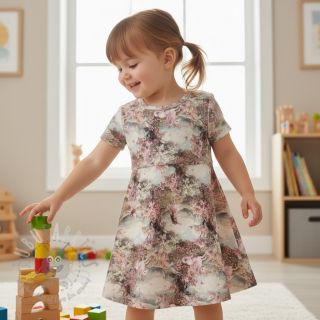 Dresówka drapana Fairy tales digital print