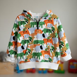 Dresówka Animaland white