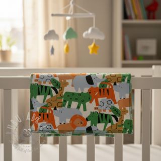 Dresówka Animaland white