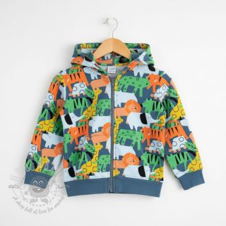 Dresówka Animaland petrol