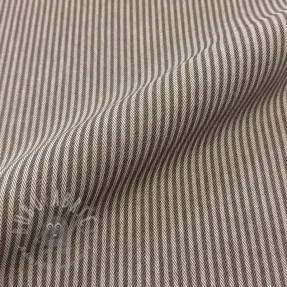 Tkanina dekoracyjna DOBBY Colored stripe coffee