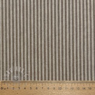 Tkanina dekoracyjna DOBBY Colored stripe coffee