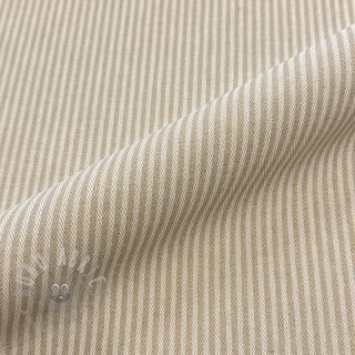 Tkanina dekoracyjna DOBBY Colored stripe sand