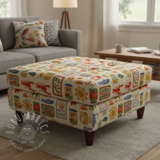 Tkanina dekoracyjna Mediterranean Vibe digital print