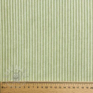 Tkanina dekoracyjna DOBBY Colored stripe light green