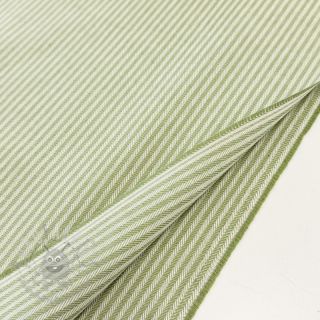 Tkanina dekoracyjna DOBBY Colored stripe light green