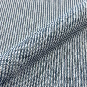 Tkanina dekoracyjna DOBBY Colored stripe blue