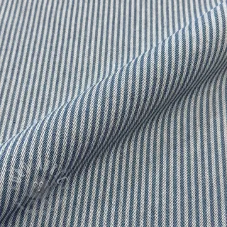Tkanina dekoracyjna DOBBY Colored stripe blue