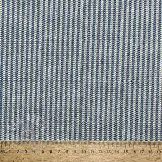 Tkanina dekoracyjna DOBBY Colored stripe blue