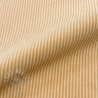 Tkanina dekoracyjna DOBBY Colored stripe ochre