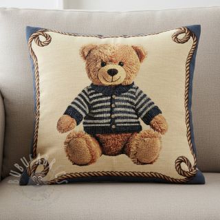 Tkanina dekoracyjna GOBELIN PREMIUM Teddy Bear Nautic PANEL