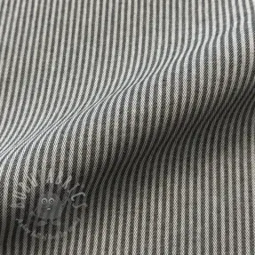 Tkanina dekoracyjna DOBBY Colored stripe graphite