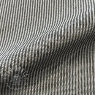 Tkanina dekoracyjna DOBBY Colored stripe graphite