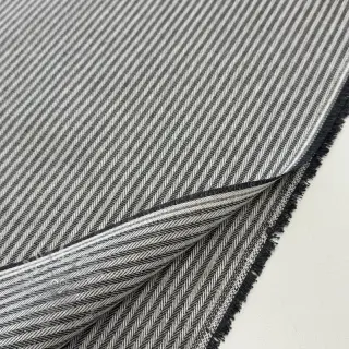 Tkanina dekoracyjna DOBBY Colored stripe graphite