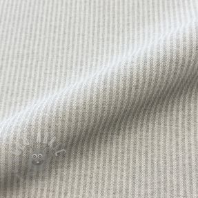 Tkanina dekoracyjna DOBBY Colored stripe light grey