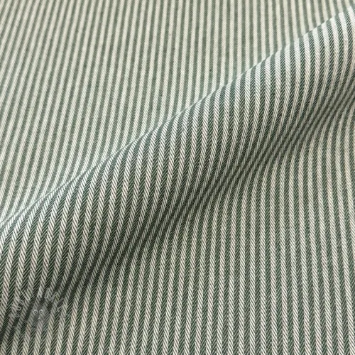 Tkanina dekoracyjna DOBBY Colored stripe bottle green