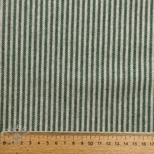 Tkanina dekoracyjna DOBBY Colored stripe bottle green