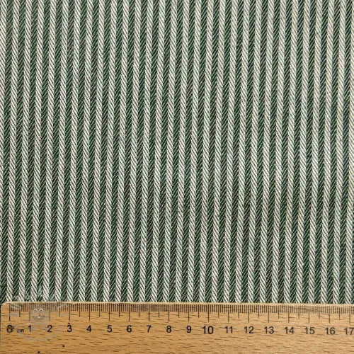 Tkanina dekoracyjna DOBBY Colored stripe bottle green