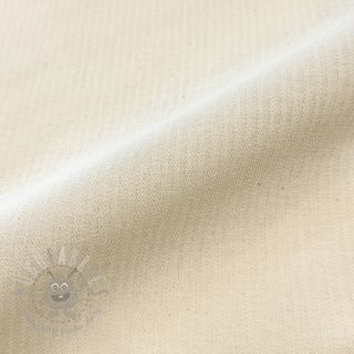 Tkanina dekoracyjna DOBBY Colored stripe naturel