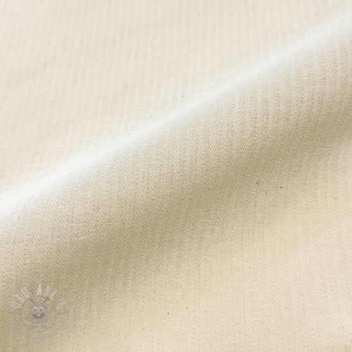 Tkanina dekoracyjna DOBBY Colored stripe naturel