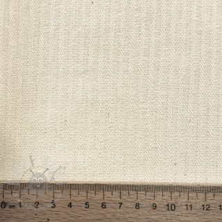 Tkanina dekoracyjna DOBBY Colored stripe naturel