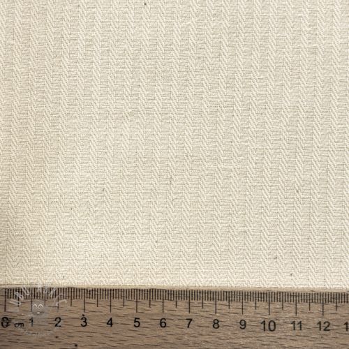 Tkanina dekoracyjna DOBBY Colored stripe naturel