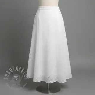 Bawełniana tkanina EMBROIDERY 2 side Camelia