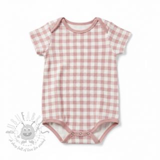 Bawełniana tkanina FLANNEL BIG Check light pink