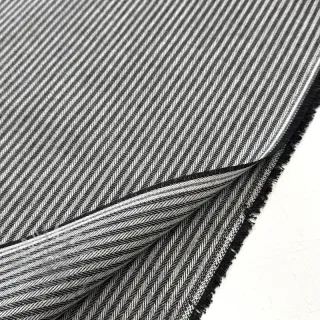 Tkanina dekoracyjna DOBBY Colored stripe black