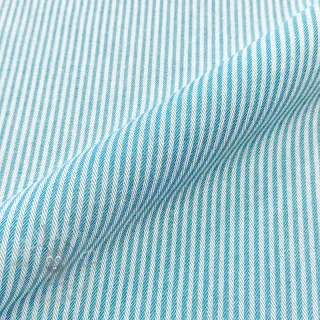 Tkanina dekoracyjna DOBBY Colored stripe turquoise