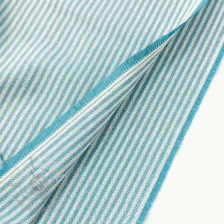 Tkanina dekoracyjna DOBBY Colored stripe turquoise