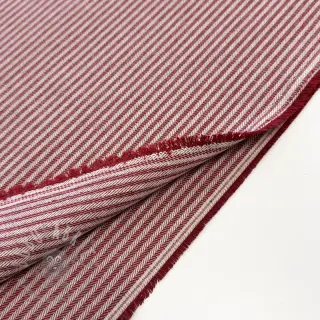 Tkanina dekoracyjna DOBBY Colored stripe burgundy