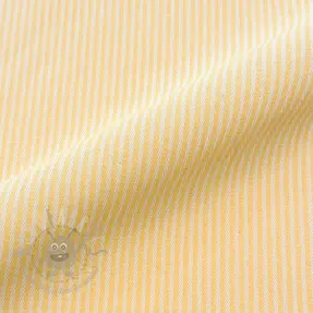 Tkanina dekoracyjna DOBBY Colored stripe pastel yellow