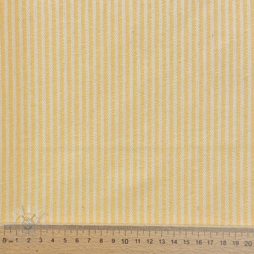 Tkanina dekoracyjna DOBBY Colored stripe pastel yellow