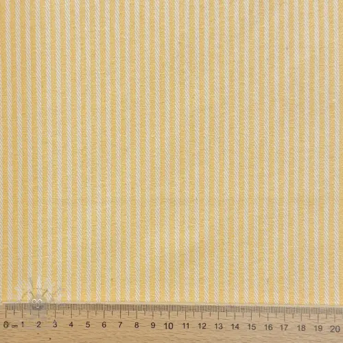 Tkanina dekoracyjna DOBBY Colored stripe pastel yellow