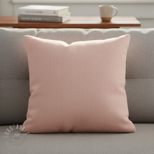 Tkanina dekoracyjna DOBBY Colored stripe light pink