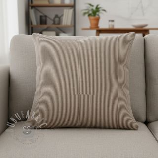 Tkanina dekoracyjna DOBBY Colored stripe coffee